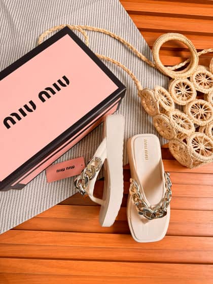 Miu miu plataforma corrente — foto 2