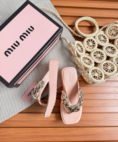 Miu miu plataforma corrente — foto 4